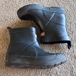 Hunter Classic original Black Waterproof Boots Big kids size UK 13/US 1